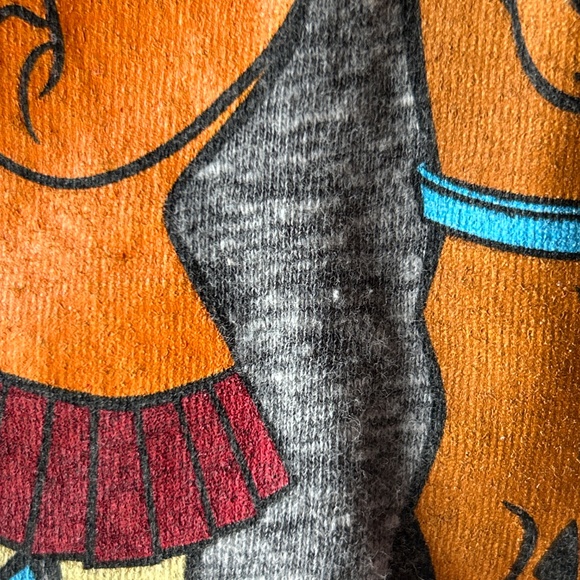 Scooby Doo Tee Kohls Juniors Shaggy Fred Velma Daphne Large - Picture 6 of 12